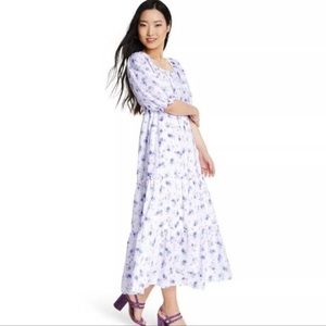 Love Shack Fancy x Target Gemma Smocked Midi Dress